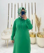 İsabel Tesettür Tunik Yeşil  Yeşil