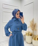 Alya Tesettür Tulum İndigo  İndigo