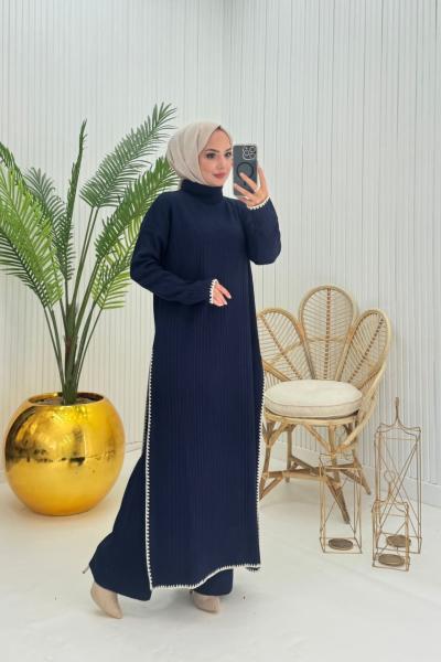 Name Tesettür Takım Lacivert