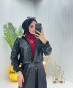 Moi Tesettür Takım Siyah  Siyah
