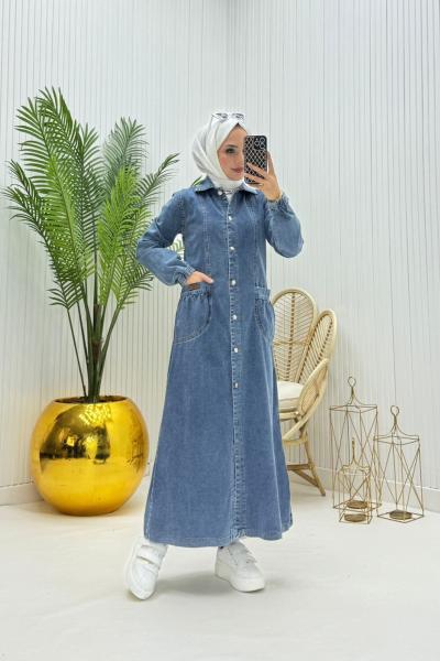 Açelya Kot Kap Mavi