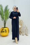 Eda Tesettür Takım Lacivert