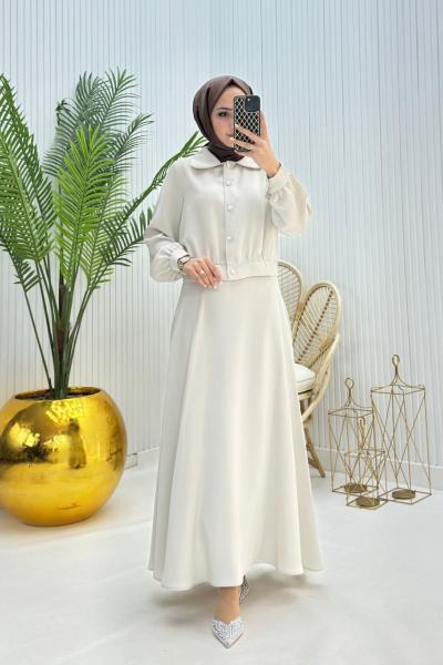 Selin Tesettür Takım Taş