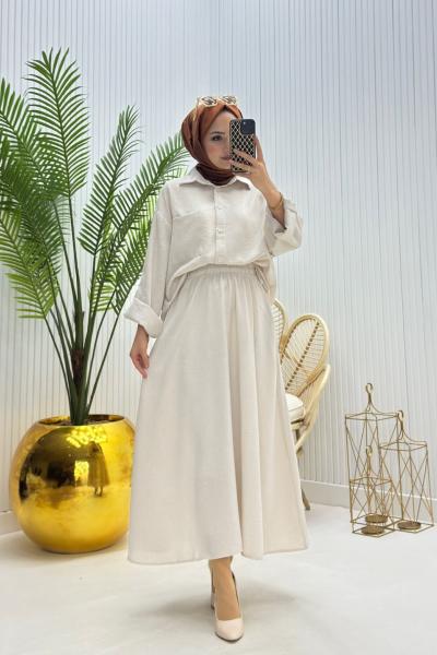 Papatya Tesettür Takım Taş