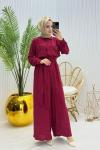 Alya Tesettür Tulum Bordo