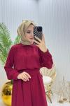 Alya Tesettür Tulum Bordo