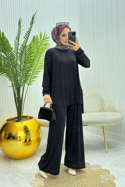 Ekonomix Tesettür Takım Siyah