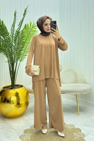 Ekonomix Tesettür Takım Taba