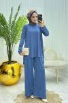 Ekonomix Tesettür Takım İndigo