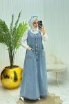 Yüsra Tesettür Jile Mavi