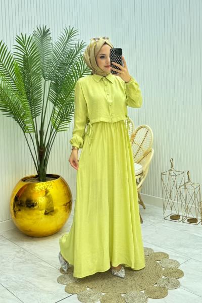 Seren Elbise Yağ Yeşili