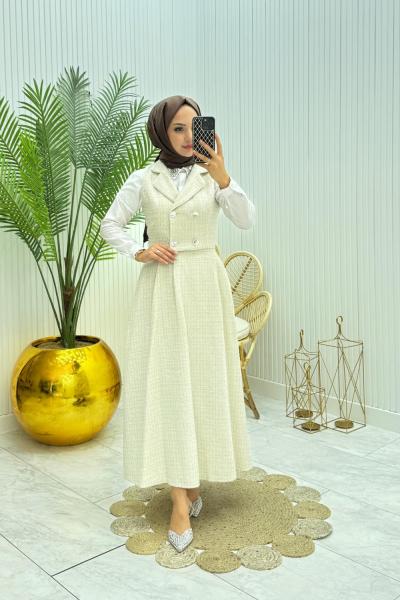 Firuze Tesettür Takım Taş