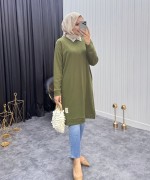 Jasmin Tunik Haki Haki