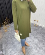 Jasmin Tunik Haki Haki