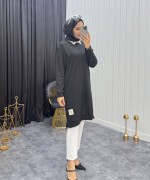 Jasmin Tunik Siyah  Siyah