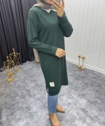 Jasmin Tunik zümrüt  Zümrüt