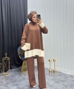 Esma Takım Kahverengi Kahverengi