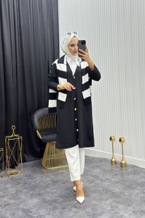Ada Hırka Siyah