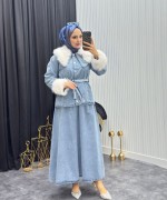 Kokoş Takım Açık Mavi Açık Mavi