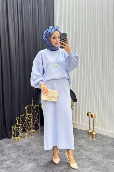 Nora Takım Bebe Mavisi