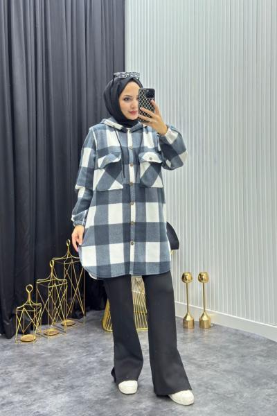 Defne Oduncu Gömlek Siyah