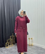 Sude Takım Bordo Bordo