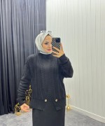 Sude Takım Siyah Siyah