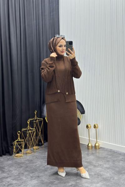 Sude Takım Kahverengi