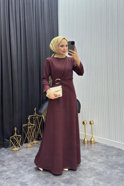 Hera Elbise Bordo