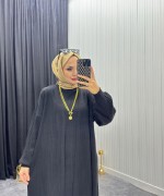 Perihan Takım Siyah Siyah