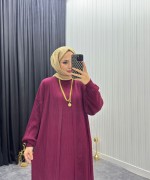 Perihan Takım Bordo Bordo