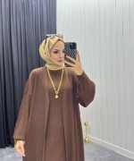 Perihan Takım Kahverengi Kahverengi