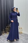 Zarif Elbise Lacivert