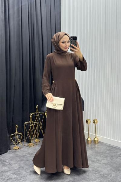 Zarif Elbise Kahverengi