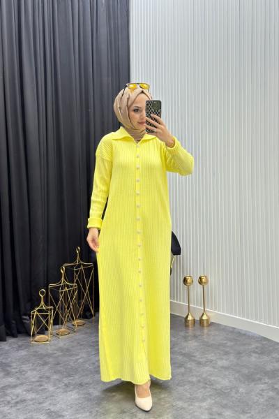 Nare Elbise Sarı