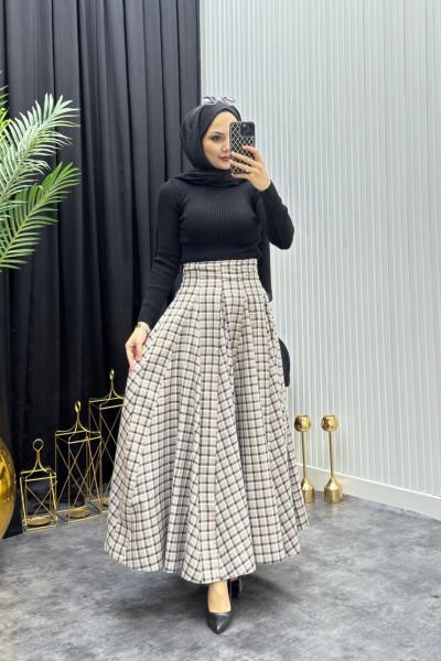 Çalıkuşu Etek Siyah