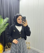 Ekose Takım Gri  Gri