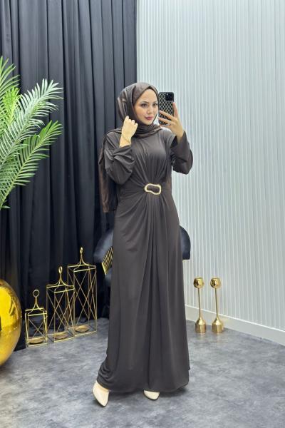 Oliva Elbise Kahverengi