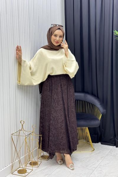 Yasmin Takım Kahverengi