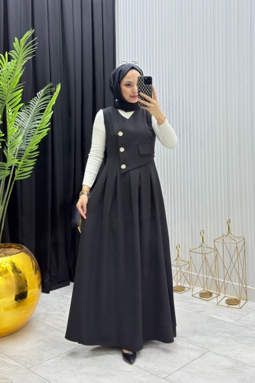 İsabel Elbise Siyah