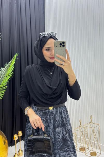 Serpil Sandy Tunik Siyah