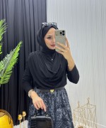 Serpil Sandy Tunik Siyah Siyah