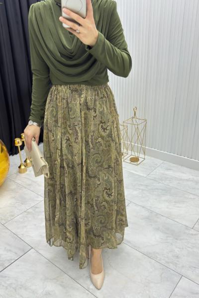 Serpil Sany Tunik Haki