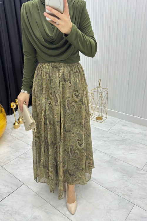 Serpil Sany Tunik Haki