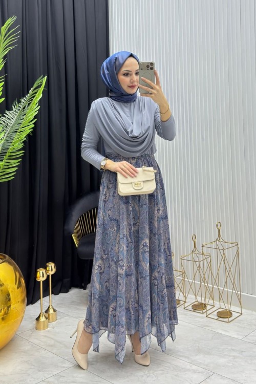 Serpil Sandy Tunik Gri