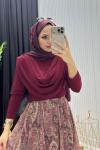 Serpil Sandy Tunik Bordo
