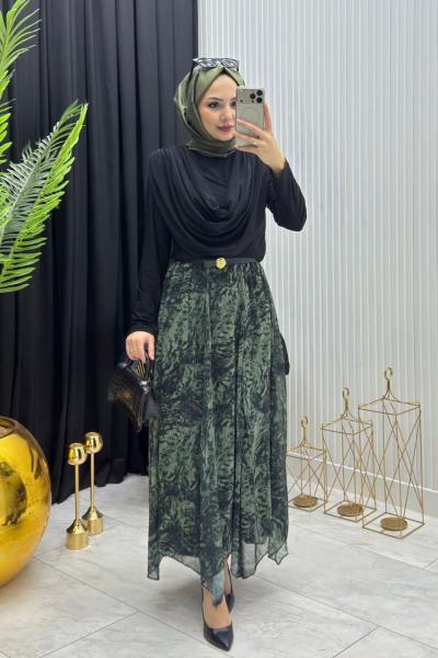 Zarif Etek Yeşil