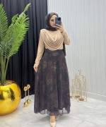 Serpil Tunik Bluz  Taş