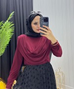 Flog Desen Takım Siyah Siyah