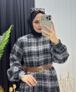 Dünya Elbise Siyah Siyah